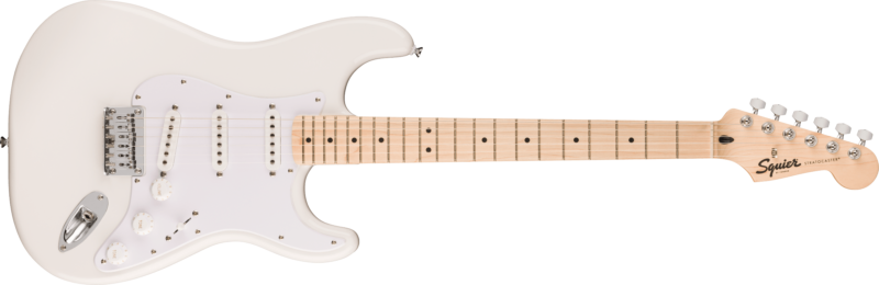 SQUIER SONIC STRATOCASTER HT MN WPG ARCTIC WHITE-2