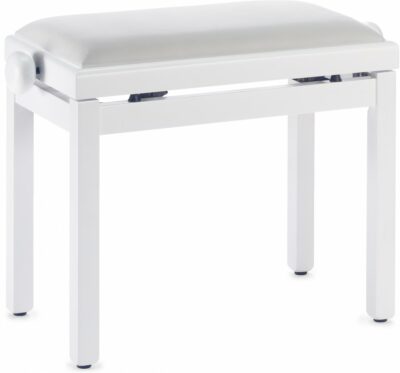 STAGG PB39 WHM VWH BLANC MAT ASSISE VELOUR BLANC-1