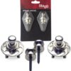 STAGG SSL1 CR STRAP LOCKS CHROME-1