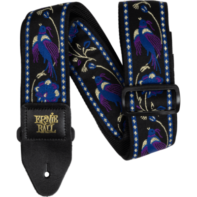 Ernie Ball 5371 Sangle Jacquard Purple Pleasant Pheasant