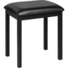 Nux Banquette Piano Noire En Metal