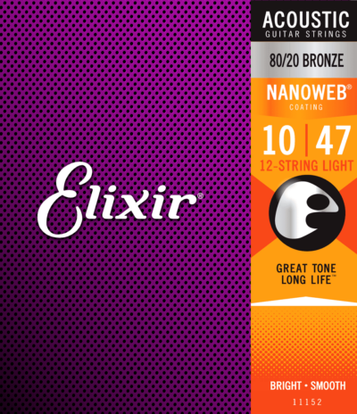 Elixir 11521 Jeu 12 Cordes Pour Acoustique 10 47