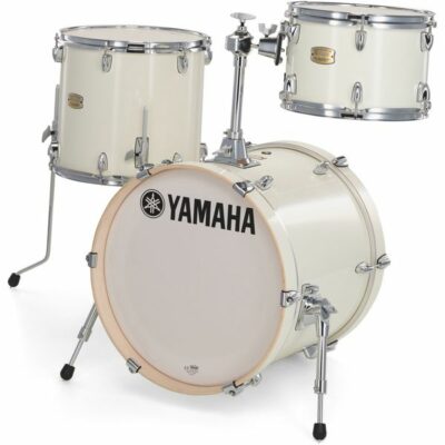 Yamaha Stage Custom Bop Kit 18 12 14 Classic White Sans Hardware Ni Cymbale