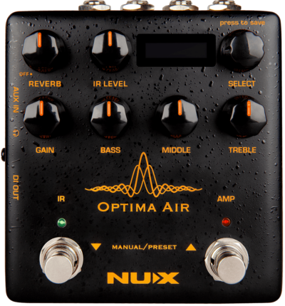 Nux Optima Air Preampli Simulateur De Guitare Acoustique