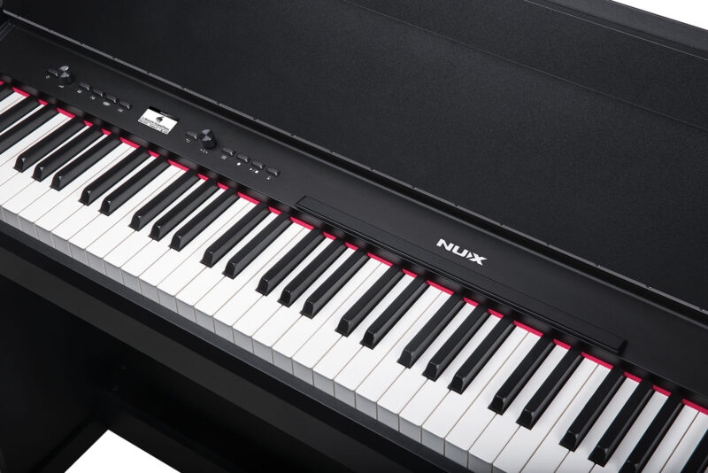 NUX NCK-330 PIANO MEUBLE NOIR 88 TOUCHES – Image 2