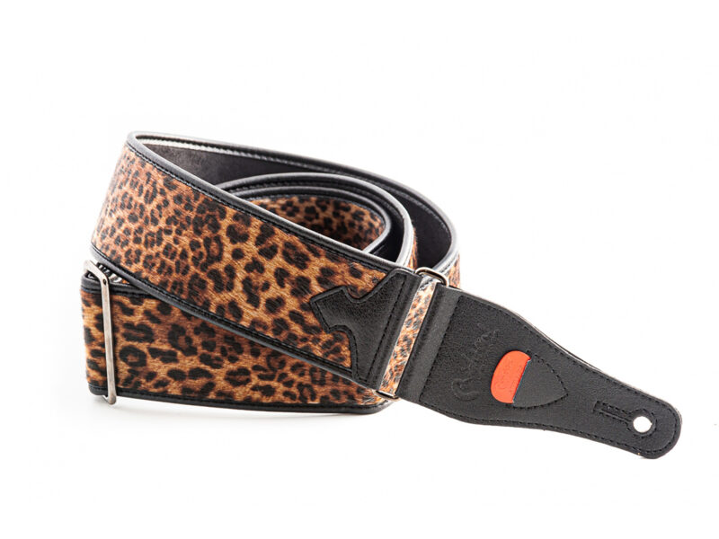 RIGHTON LEOPARD-BG COURROIE VEGAN BEIGE