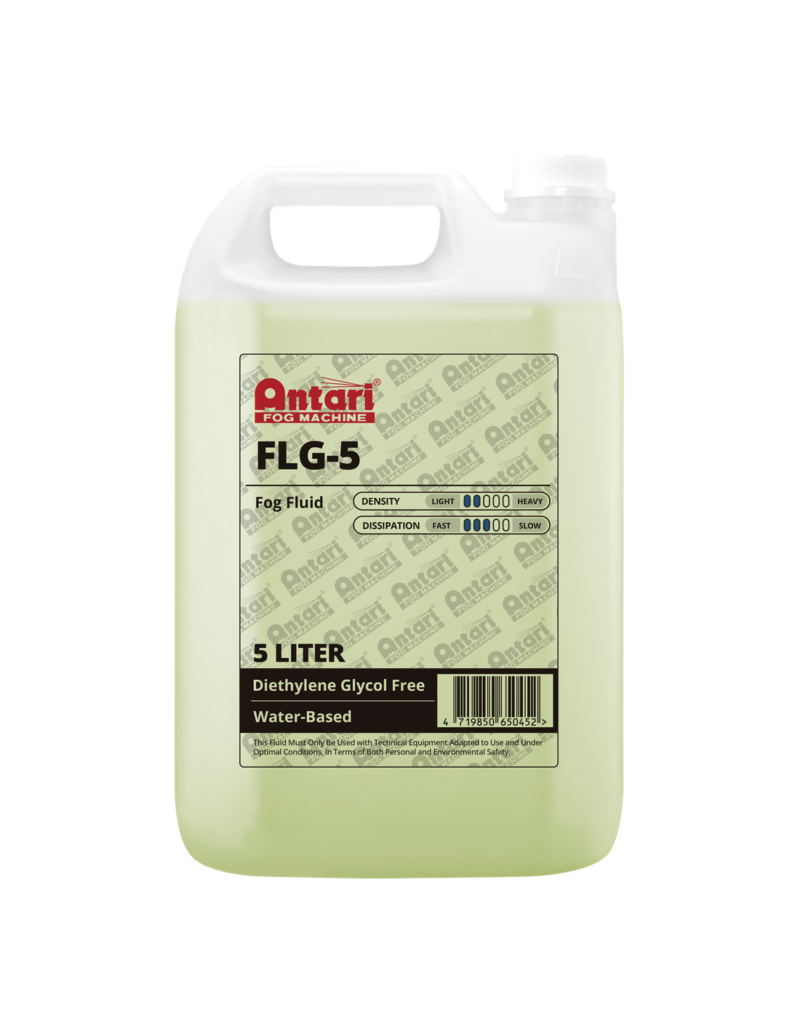 LIQUIDE A FUMEE HAUTE DENSITE ANTARI BIDON 5L (VERT)