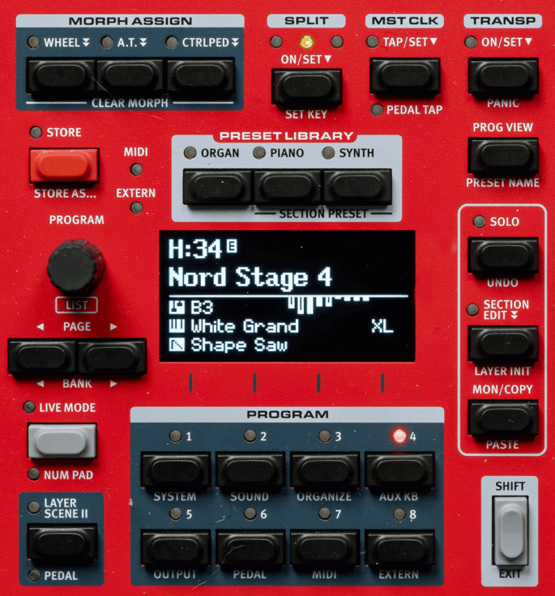 Nord Stage 4 88 Notes Toucher Lourd 7
