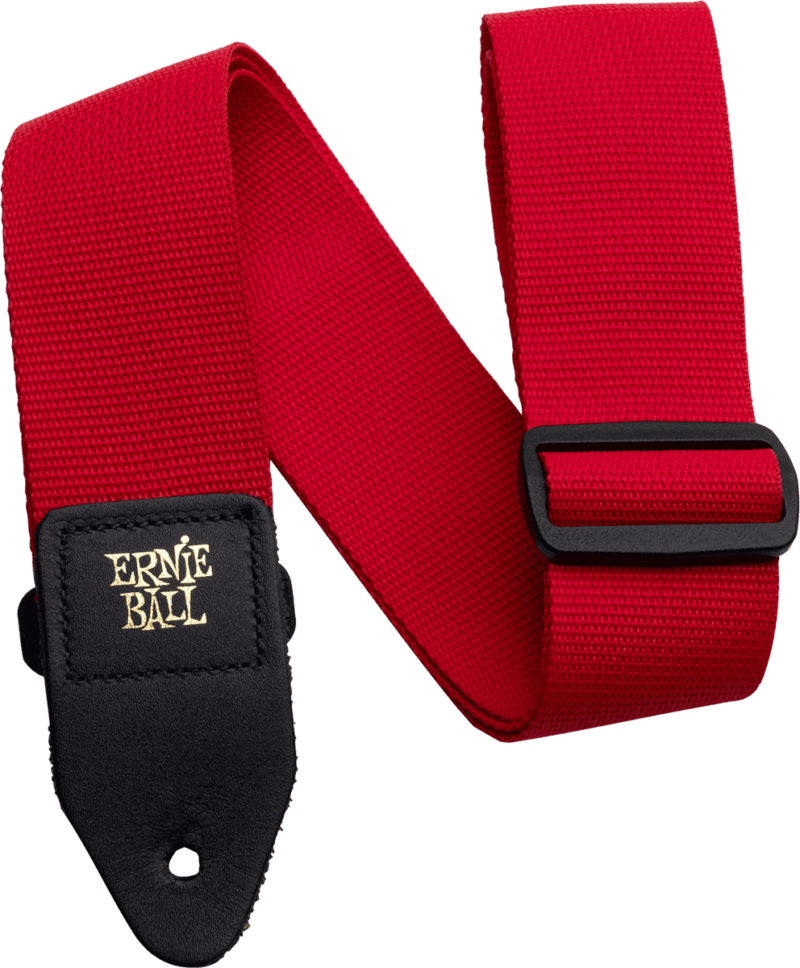 ERNIE BALL 4040 SANGLE POLYPRO ROUGE