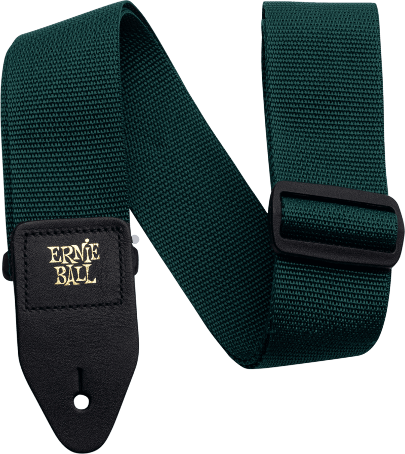 ERNIE BALL 4050 SANGLE POLYPRO VERT FORET