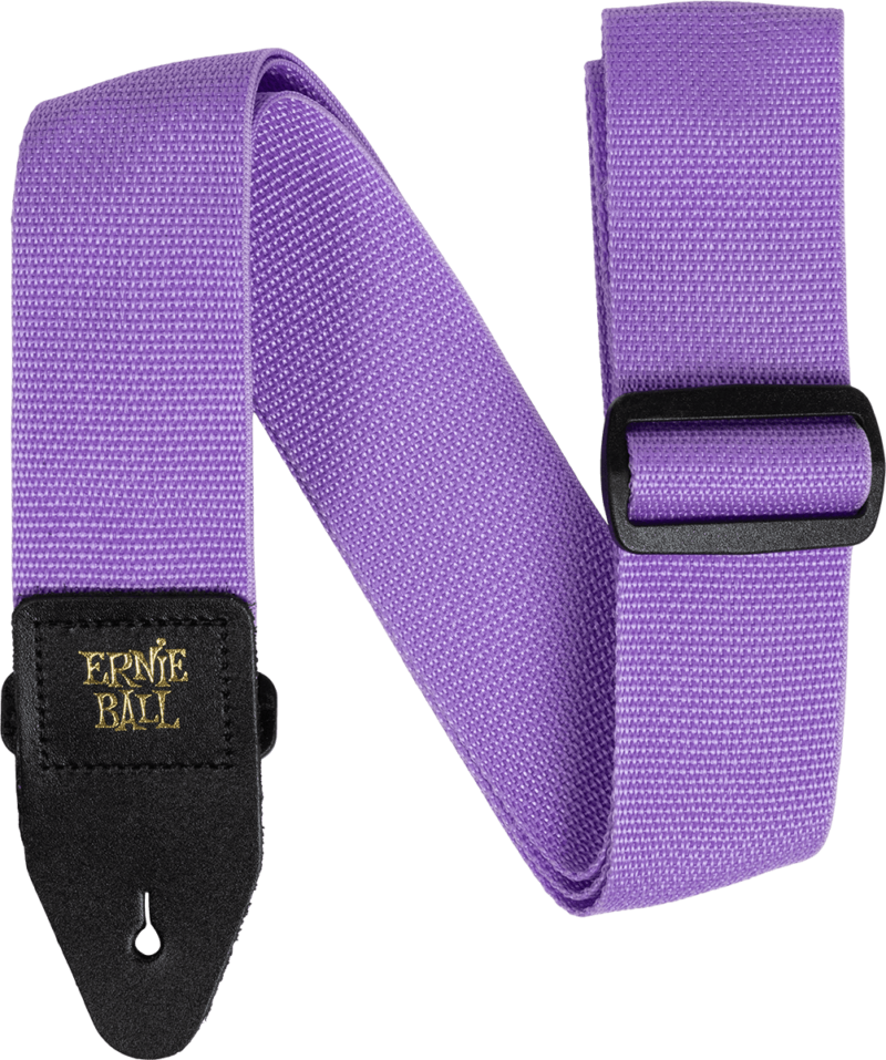 ERNIE BALL 5378 SANGLE POLYPRO VIOLET CLAIR