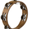 Meinl Cta2wb Tambourin Bois 8 Brun Cymb Laiton