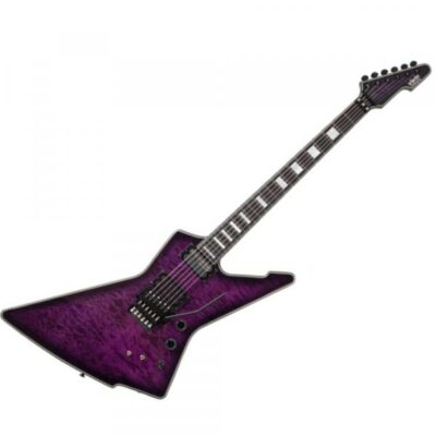 Schecter E 1 Special Edition Floyd Rose Sustainiac Trans Purple Burst