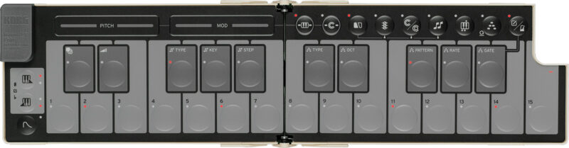 KORG NANOKEY FOLD SAND BEIGE