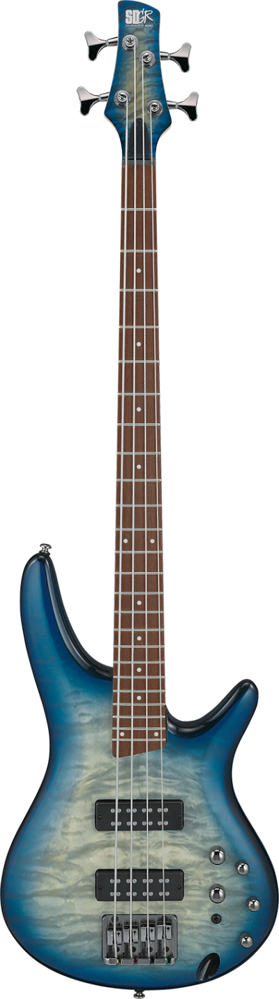 Ibanez Sr400eqm Scb Stained Cosmic Blue Starburst