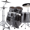 PEARL EXPORT ROCK 22 5 FUTS - SMOKEY CHROME