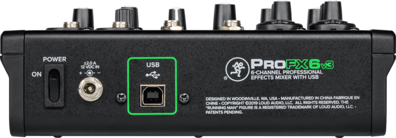 Mackie Profx6v3 Usb 6 Canaux Effets 2