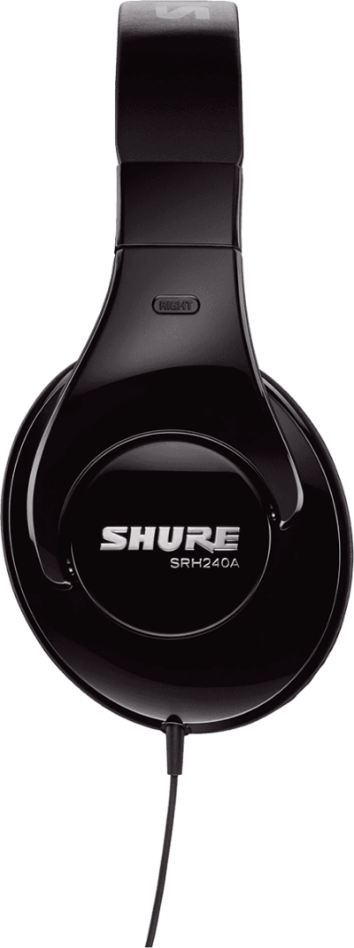 Shure Srh240a Bk Casque Nomade Ferme 2