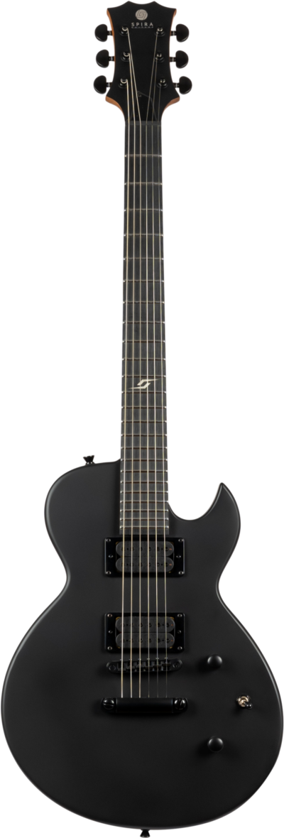 Spira Guitars L400mbk Satin Black 2