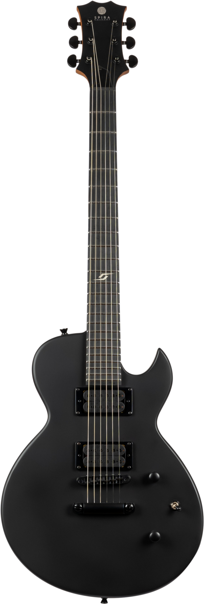 Spira Guitars L400mbk Satin Black 2