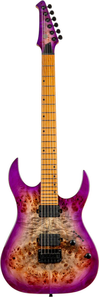 Spira Guitars S450tpp Transparant Purple 2