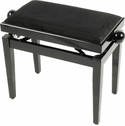 Quiklok Pb010bk Banquette Noir Brillant Assise Velours