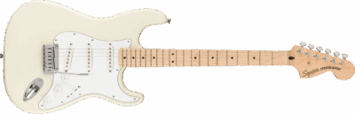 Squier Affinity Strat Mn Wpg Olympic White 2
