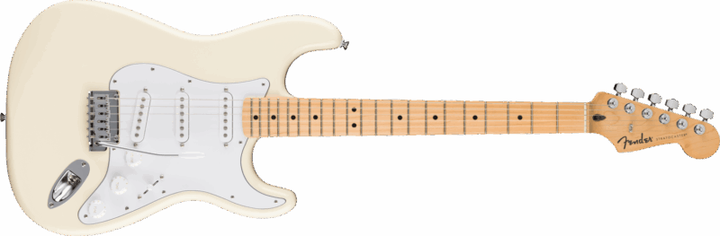 Fender Standard Stratocaster Mn Wpg Owt 2