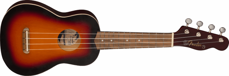 Fender Ukulele Venice Soprano 2ts Wn 2