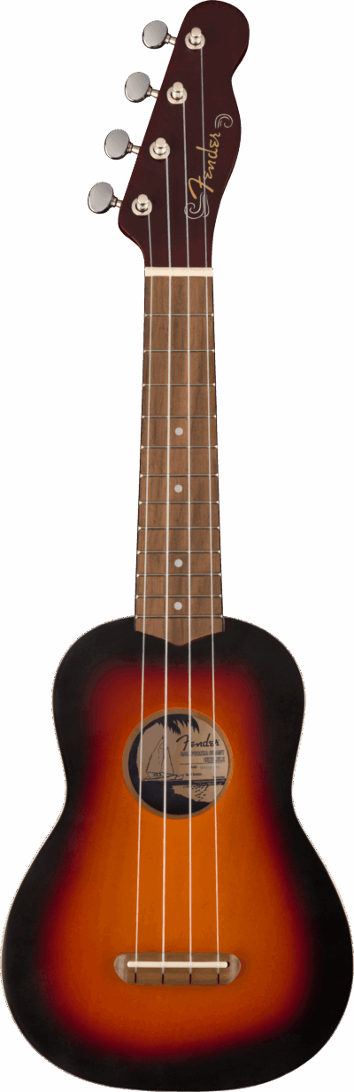 Fender Ukulele Venice Soprano 2ts Wn