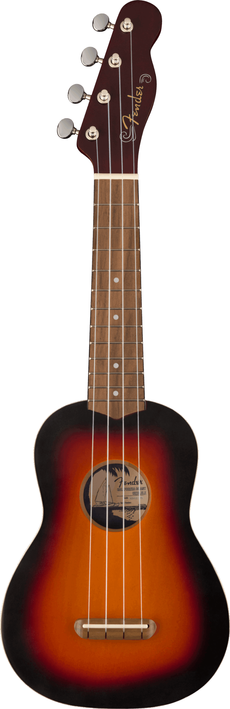 Fender Ukulele Venice Soprano 2ts Wn