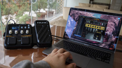 Nux Mg101 Compact Pour Guitare 2 Switchs Pedale D Expression