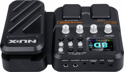 Nux Mg101 Compact Pour Guitare 2 Switchs Pedale D Expression