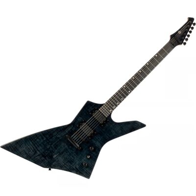 SPIRA GUITARS X-500 TBK E TRANS BLACK
