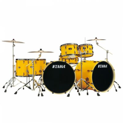 Tama Imperialstar 7 Futs Electric Yellow Hardware Inspiree Par Lars Ulrich